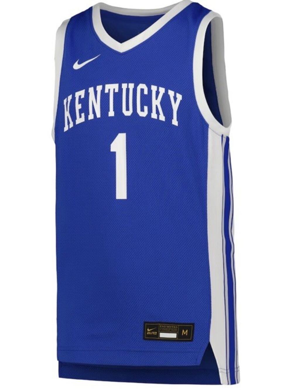 Kentucky Wildcats Genuine Nike Youth Icon Licensed Basketball Jersey M or L $79